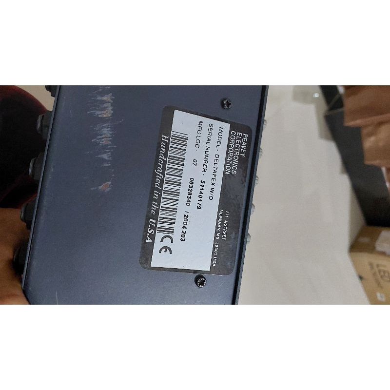 efek vocal peavey deltafex ori usa bekas