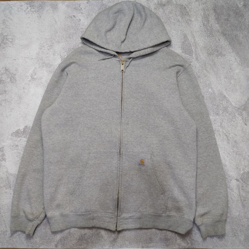 Zip hoodie Carhartt grey original