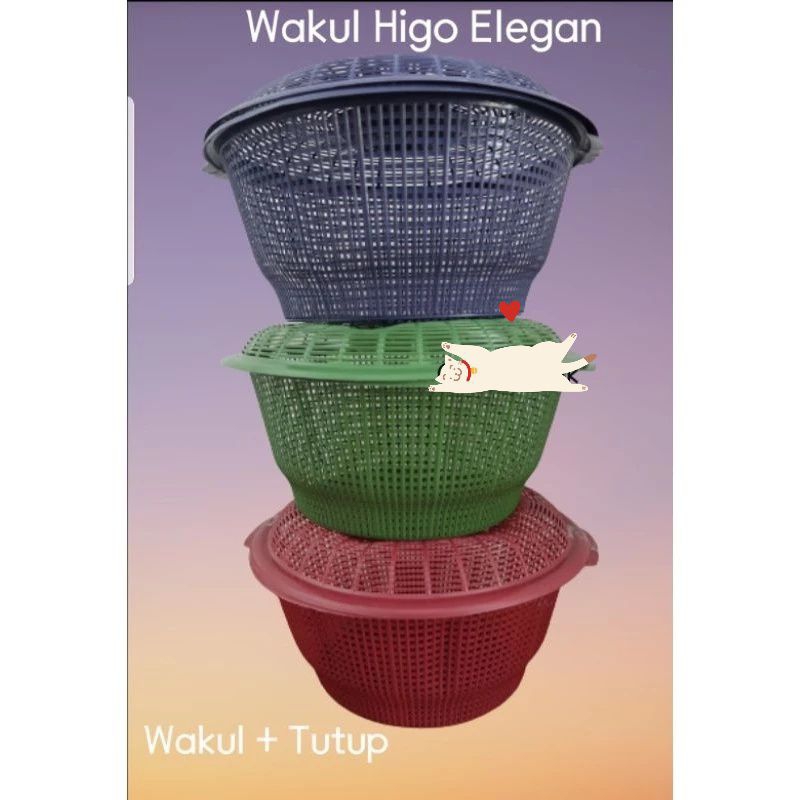 Wakul Hajatan / Waskom Hajatan Higo /Waskom Hajatan + Tutup