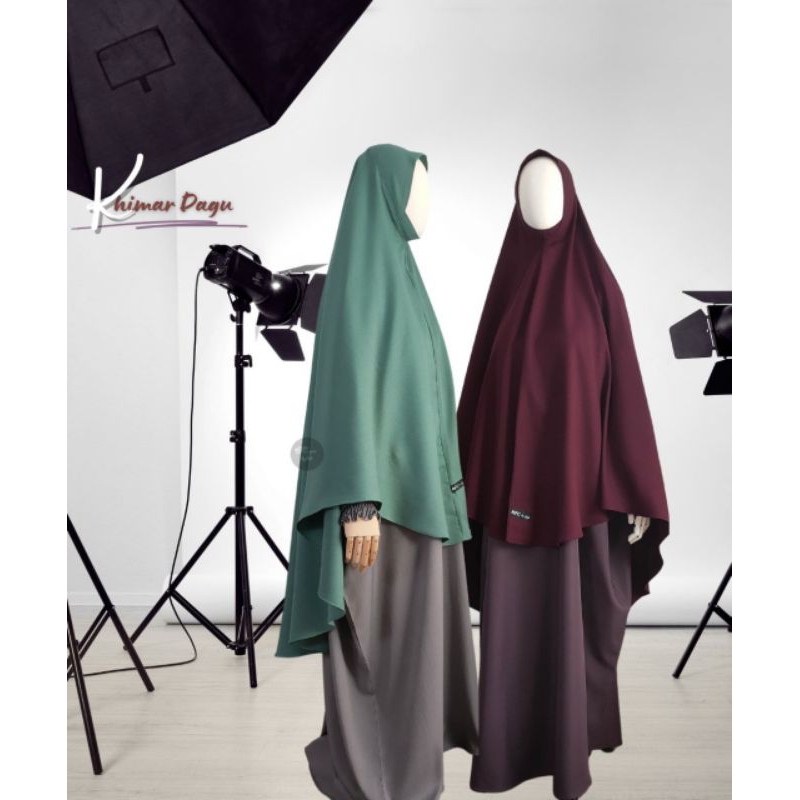 Khimar Dagu (bonus cadar tali senada)