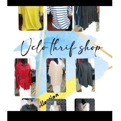 thrift shop paket usaha 10pcs pakaian atasan wanita