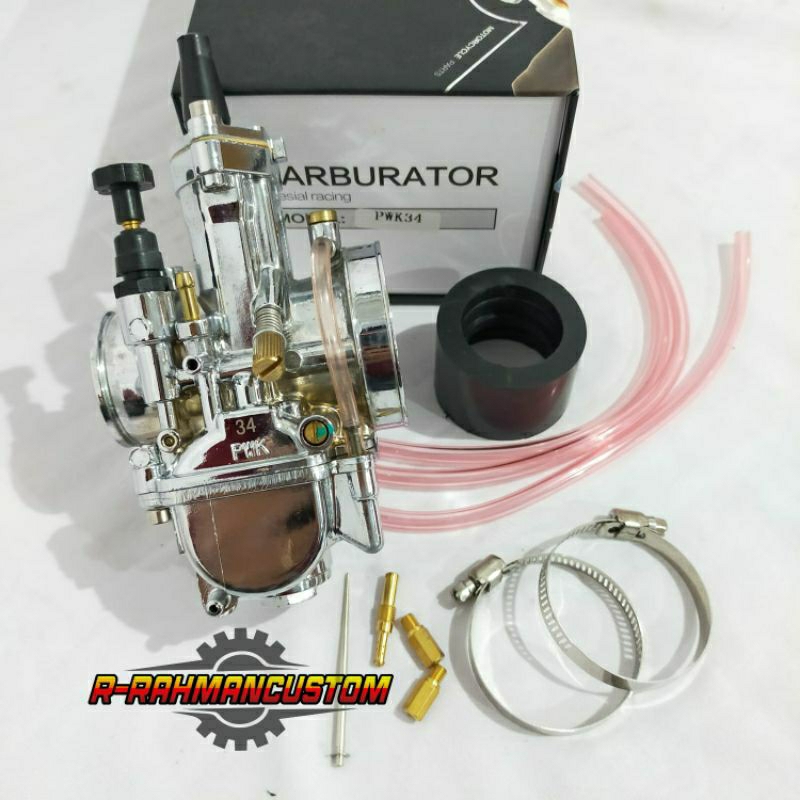 KARBU KARBURASI KARBURATOR PWK 34 KARBU PWK 34 KARBURATOR PWK 34 KARBURASI PWK 34 CROM