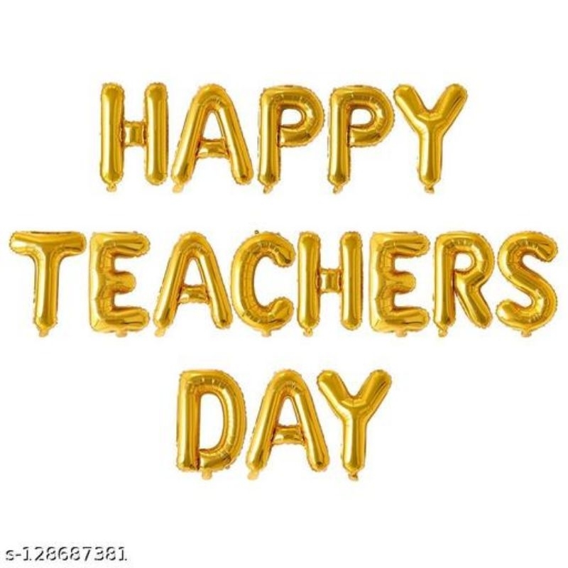 Paket Balon Dekorasi Hari Guru nasional/ Happy Teachers day