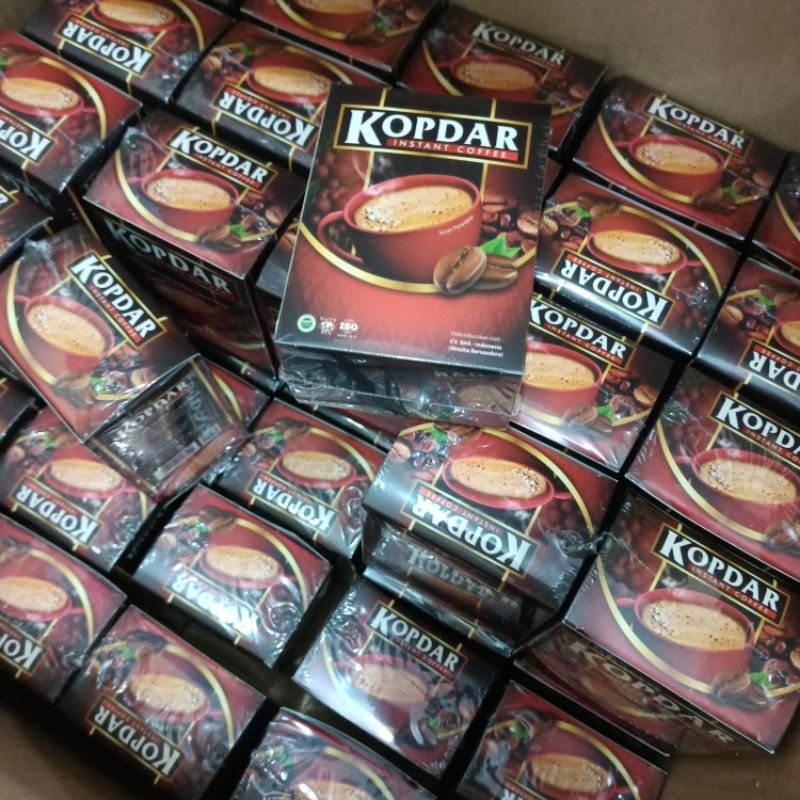 

Kopi Instan Kopdar 1 box isi 5 Sachet