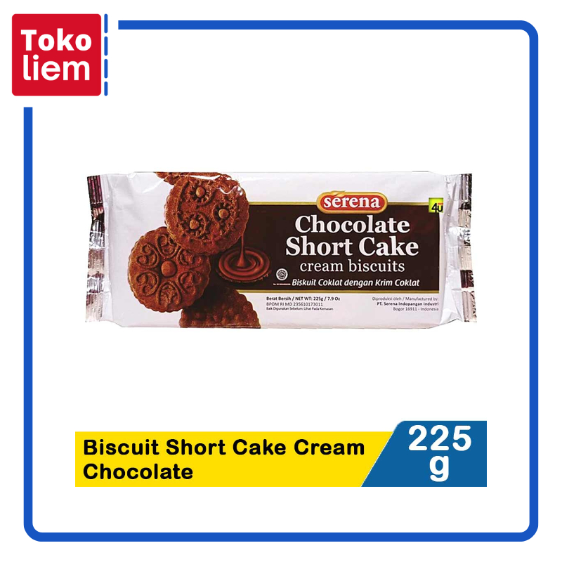 

Serena Biscuit Short Cake Cream Chocolate 225G