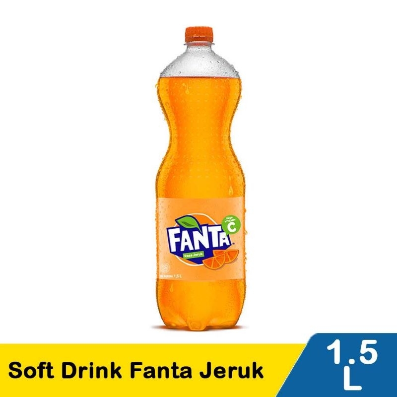 

Fanta Soft Drink Orange 1500Ml