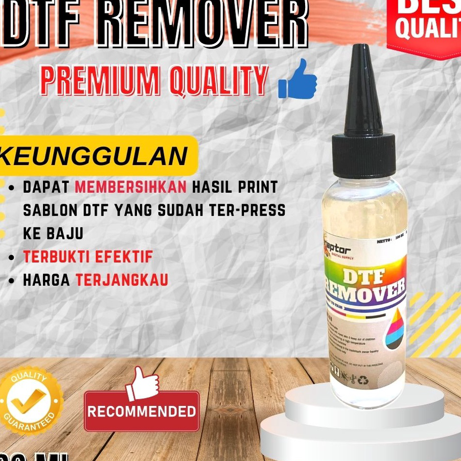 TERLARIZZZ PEMBERSIH SABLON DTF REMOVER 100 ML