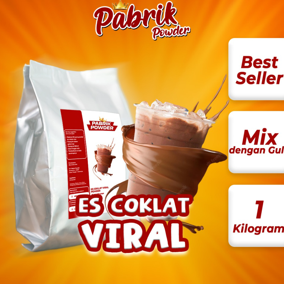 

BLDZ2136 Powder Es Coklat Viral (mix) 1000 gram