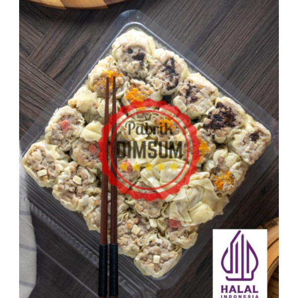

TCHY4806 DIMSUM AYAM HALAL isi 100 Harga Pabrik Dimsum