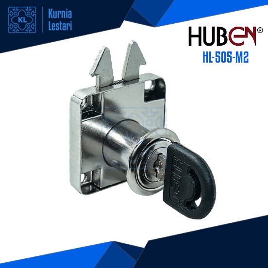 HUBEN HL-505 Kunci Mekar / Kunci Laci lemari Geser HUBEN HL 505 M2