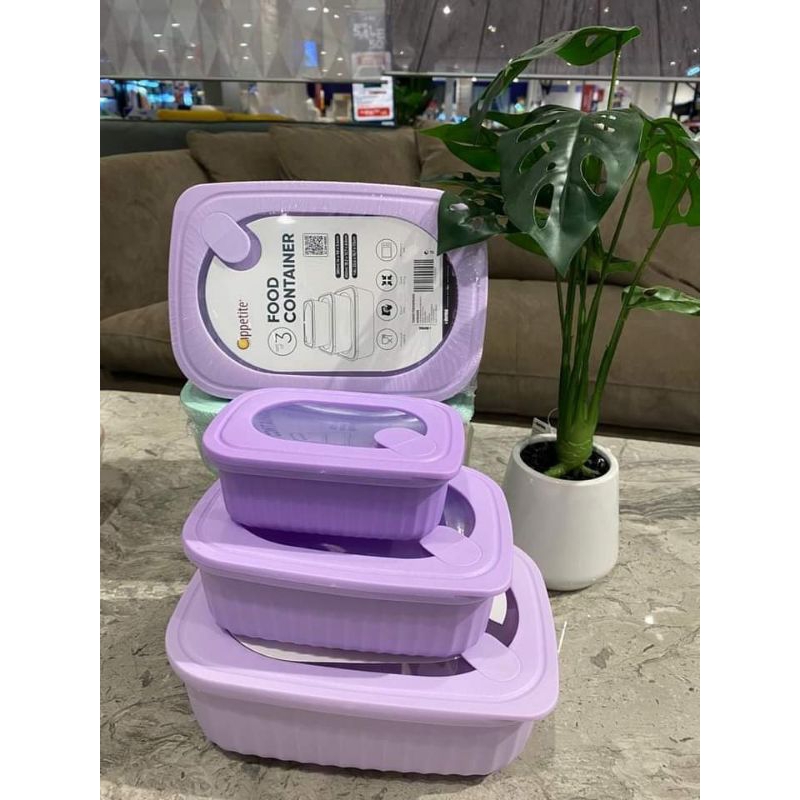 Informa food container  set of 3pc