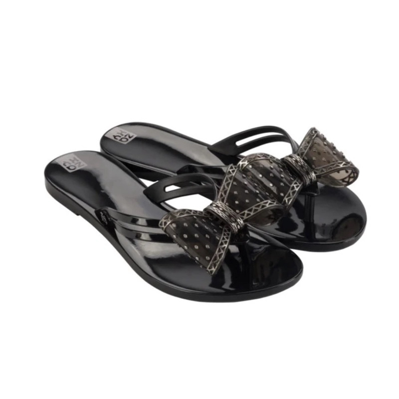 Sandal Jepit Wanita Zaxy Crystal Rast Ad Black