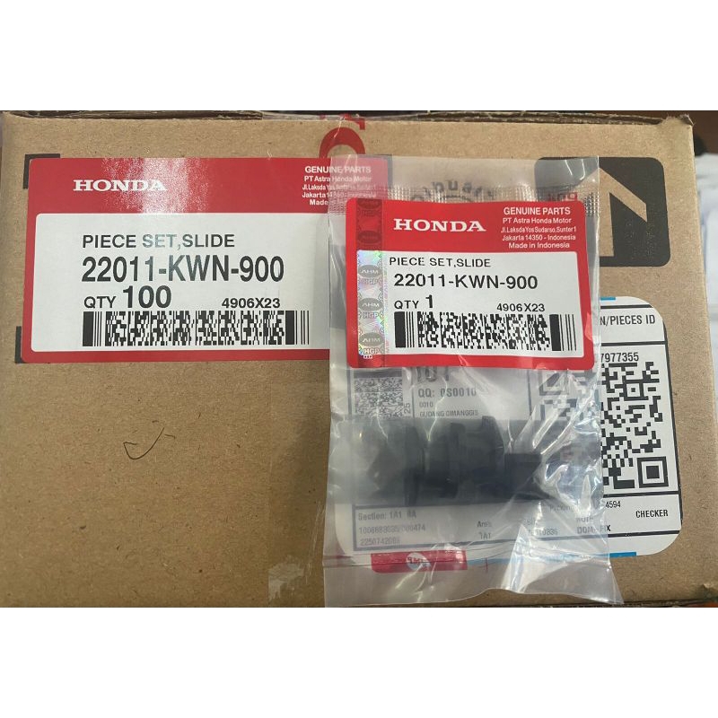 Piece slide Vario Fi eSP 125 / 150 / PCX 150 ADV 150 KWN ORI Kancingan roller KZR KWN K60 K60R K2V K