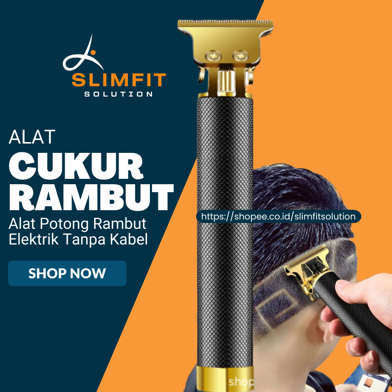 Alat Cukur Rambut Hair Clipper Elektrik Portable  Alat Cukur Rambut Elektrik Cukur Jenggot Cukuran R