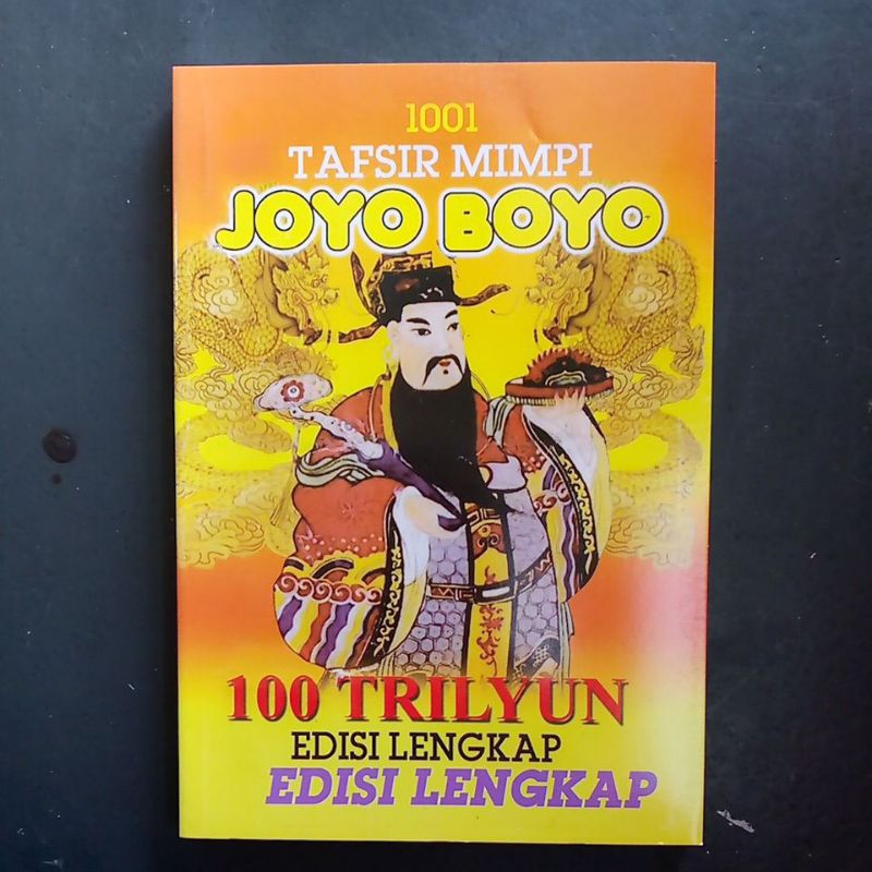 Buku tafsir Mimpi Angka Lengkap 100 triliyun packing buble