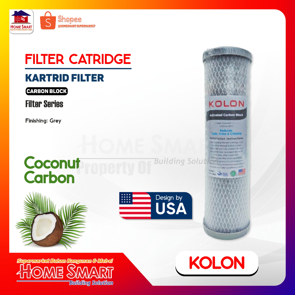 CTO Kolon/ Karbon Blok Kolon /Carbon Block Kolon 10"