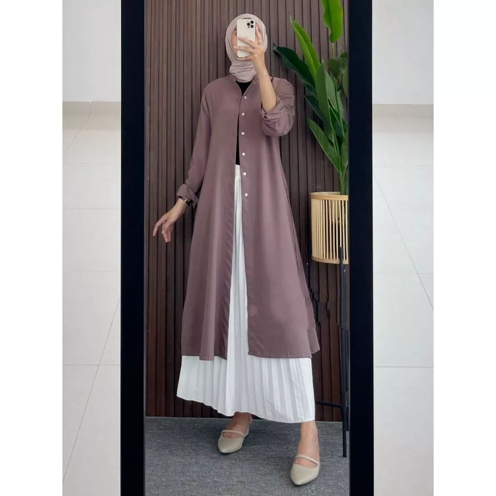 Bdg.Grosir Shakila Tunik - Tunik Wanita - Atasan Muslim Wanita - Tunik Simple