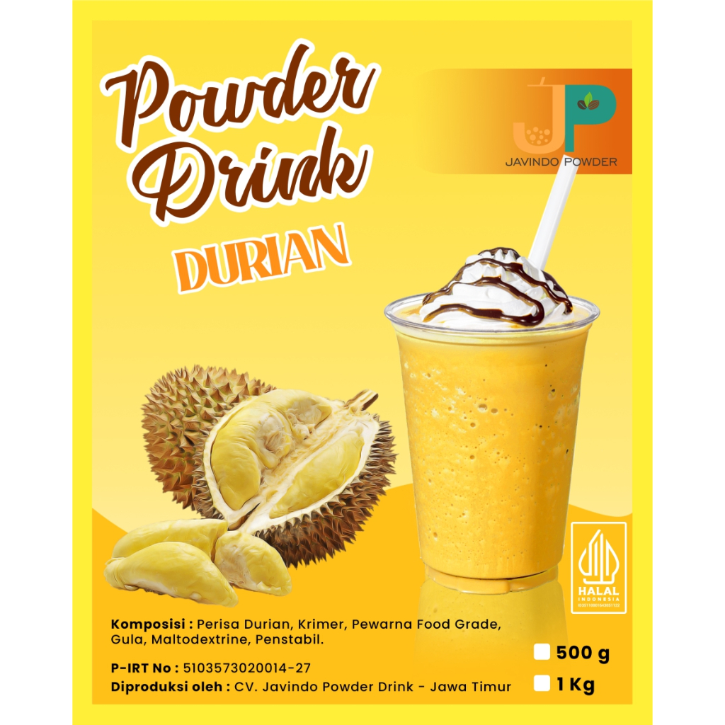 

Bubuk Minuman Durian