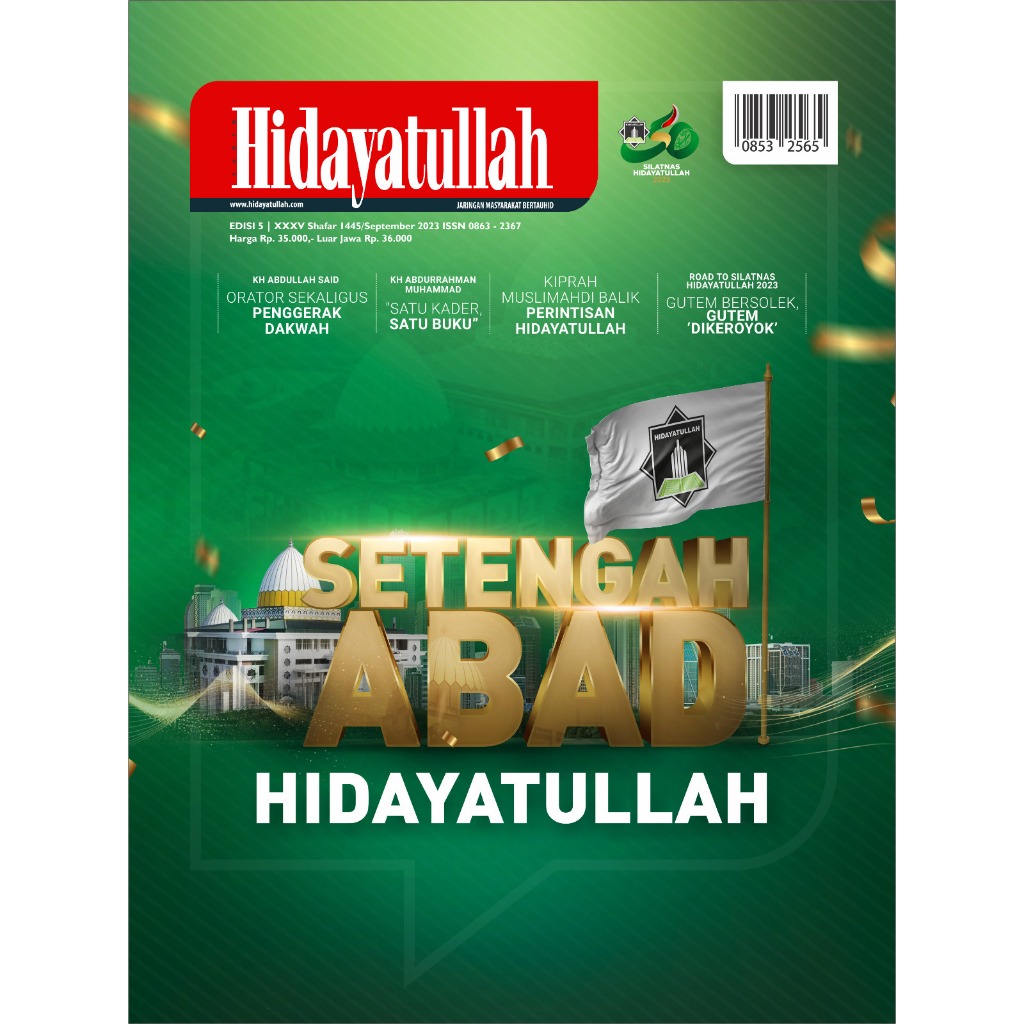 MAJALAH HIDAYATULLAH NOPEMBER 2023 / SETENGAH ABAD HIDAYATULLAH