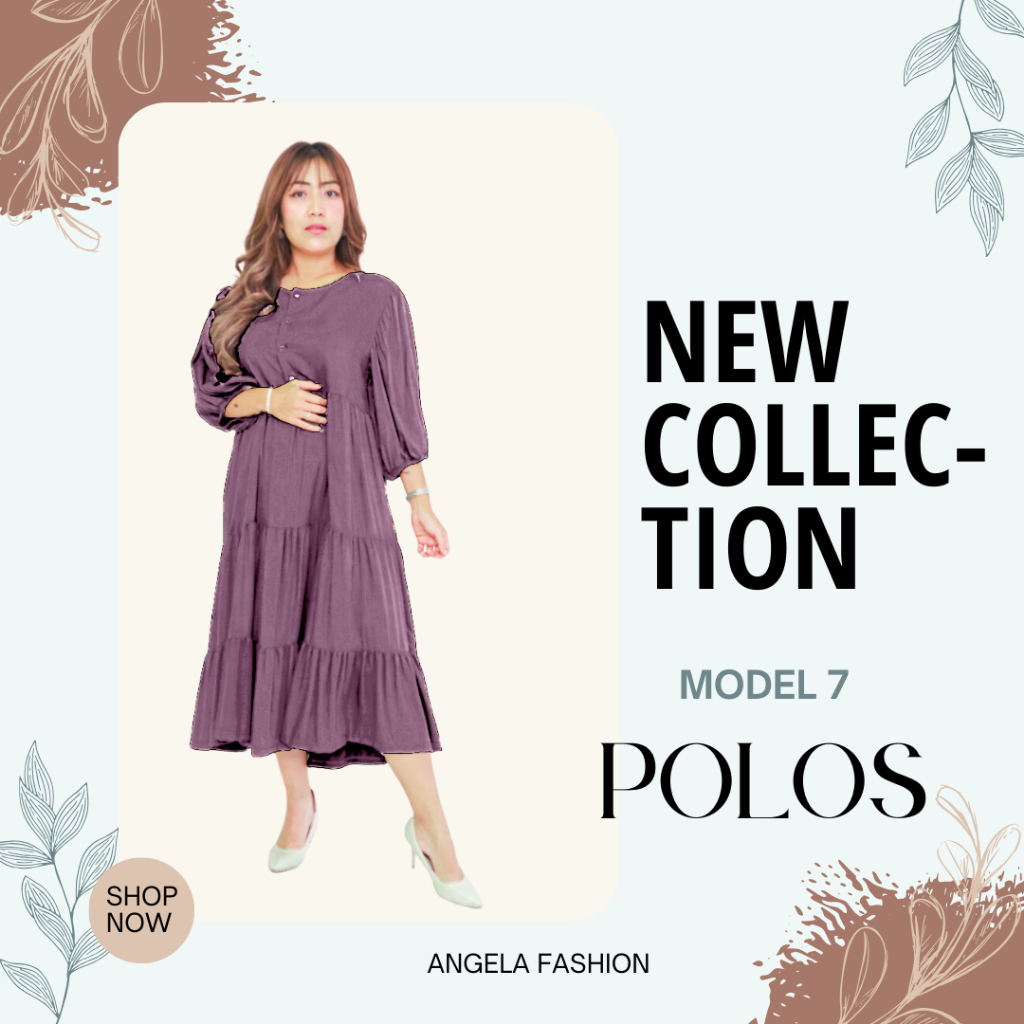 DASTER MIDI DRESS MODEL 7 POLOS NEW COLOUR