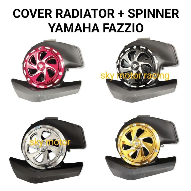 Tutup kipas mesin plus  spinner  yamaha fazzio freego gear 125