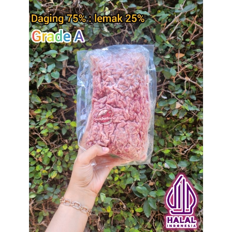 

DAGING SAPI CINCANG | DAGING SAPI GILING GRADE A 1kg Termurah