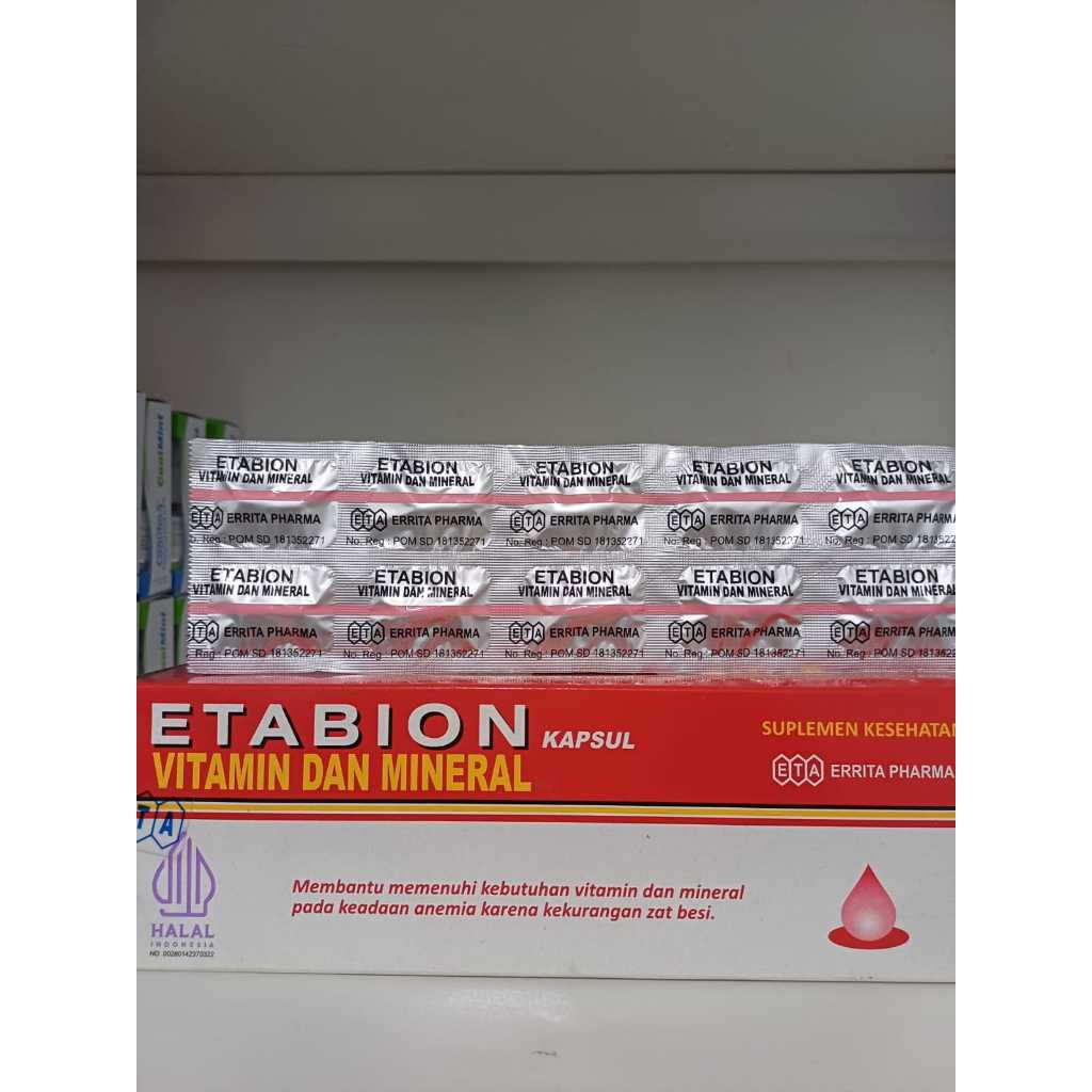 Etabion kapsul vitamin dan mineral