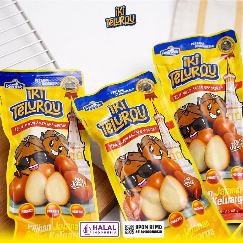 

Snack Anak IKI TELURQU Telur Puyuh Matang Dalam Kemasan Praktis Ready to Eat isi 5 Butir IKI TELURQU