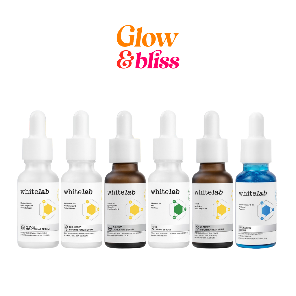 WHITELAB Hydrating Serum/Acne Calming/A-Dose+/C-Dose+/ N5-Dose+/N10-Dose+ - Glow&Bliss