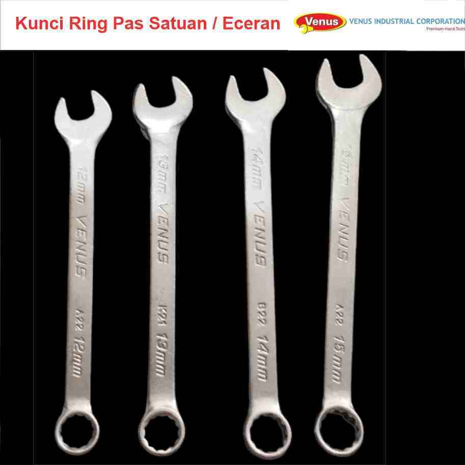 Kunci Ring Pas 12/13/14 Satuan Venus Satuan / Eceran