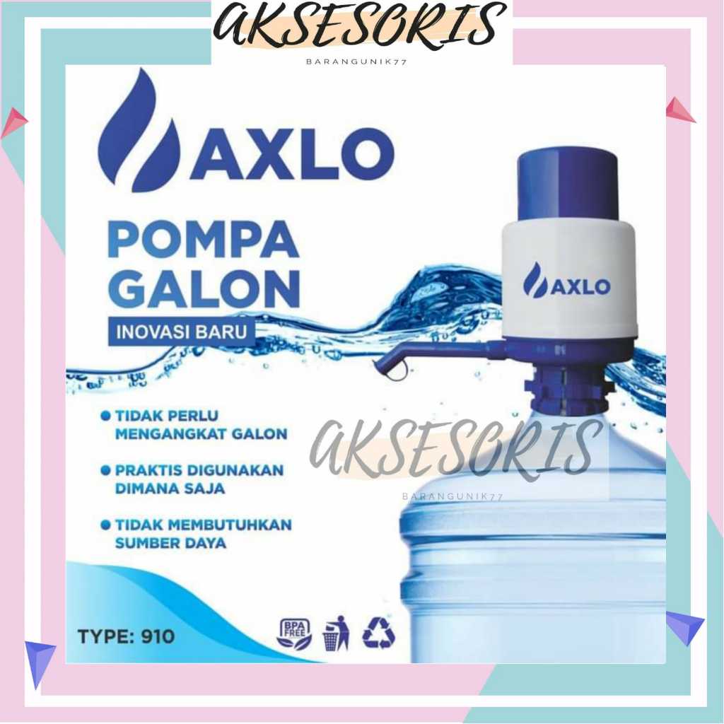 POMPA MANUAL AXLO 910 / POMPA GALON MANUAL AXLO 910 / POMPA GALON AIR / WATER PUMP MANUAL / POMPA AI