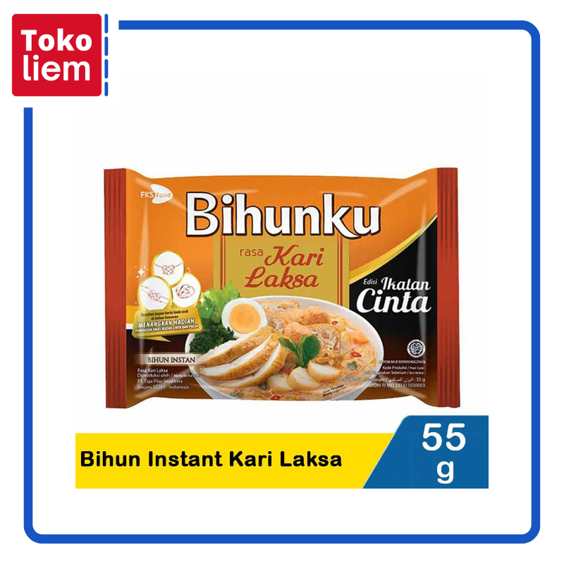 

Bihunku Bihun Instant Kari Laksa Pck 55G