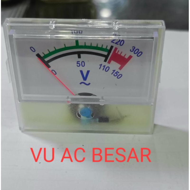 VU AC BESAR & DC BESAR ANALOG PANEL METER