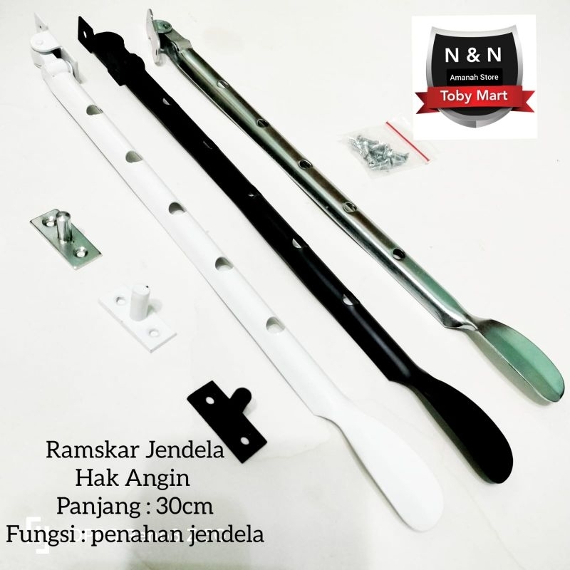 Ramskar Lubang 30cm / Penahan Jendela rumah 30cm Lamskar jendela / Hak angin Jendela