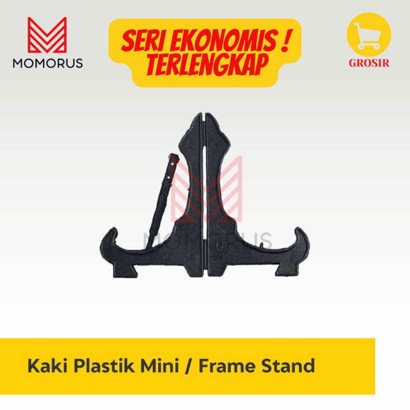 Eagle Kaki Plastik Hitam / Stand Plate / Stand Holder Pajangan Frame Foto / Piring / Hp / Kaki Frame
