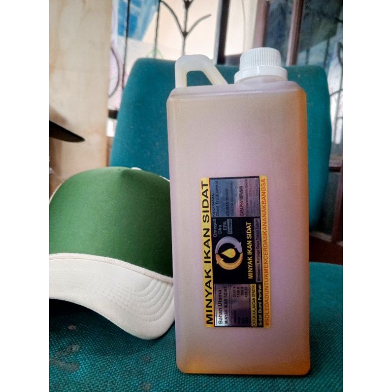 minyak ikan sidat original isi 1 liter