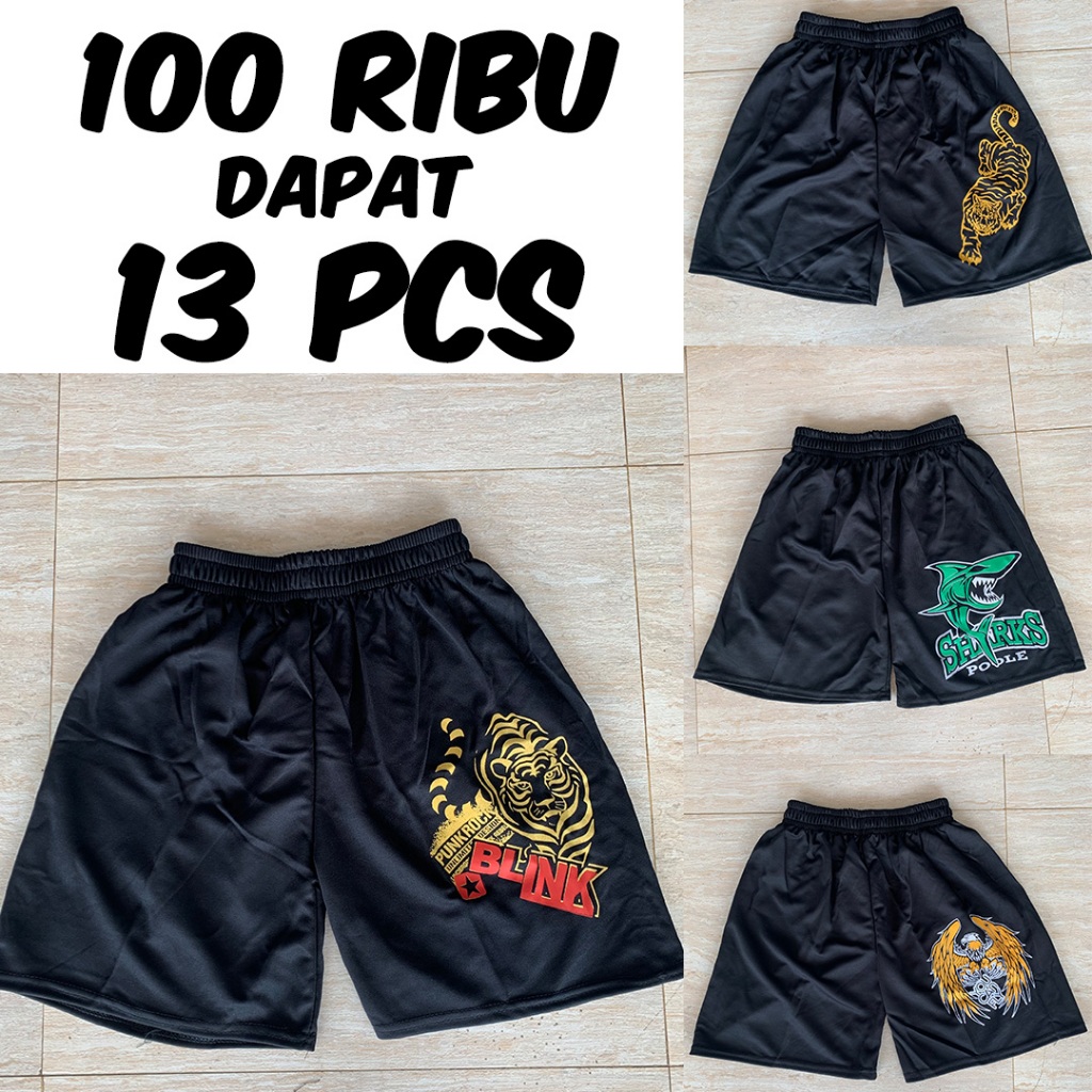 Celana Pendek Karakter Celana Anak Usia 8-12 Tahun Melar Sport Celana Olahraga pantai  Bola Voli