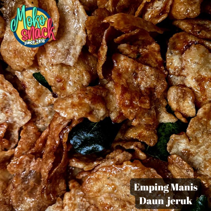 

Snack Kiloan Emping Blinjo Pedas Manis Daun Jeruk 250 gr