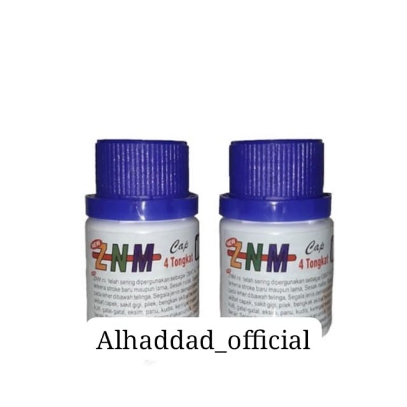 Minyak ZNM 50ml cap 4 tongkat /Minyak habib /Herbal ORIGINAL