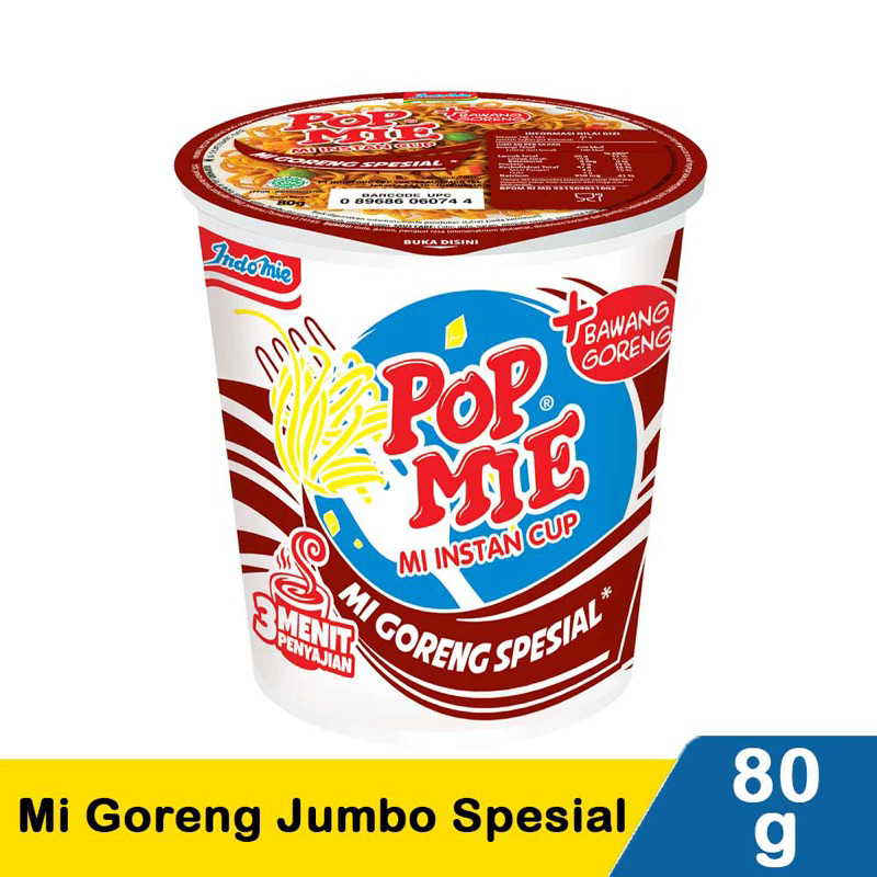 

POP MIE GORENG SPESIAL INSTANT CUP 80gr