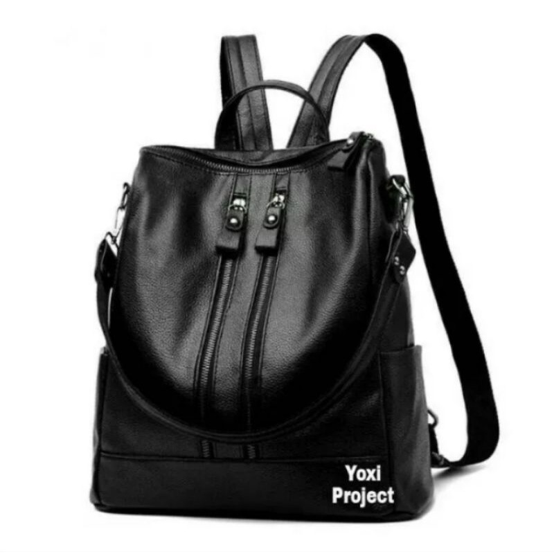 Tas Ransel Wanita Kulit Asli Garut Premium