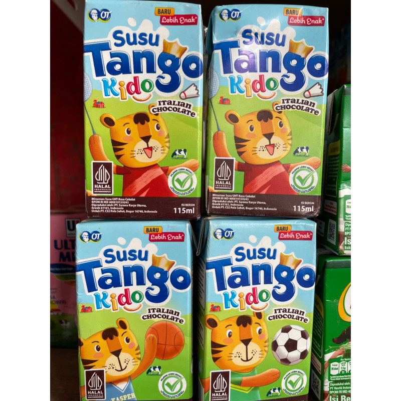 

SUSU UHT TANGO KIDO COKELAT 115ml