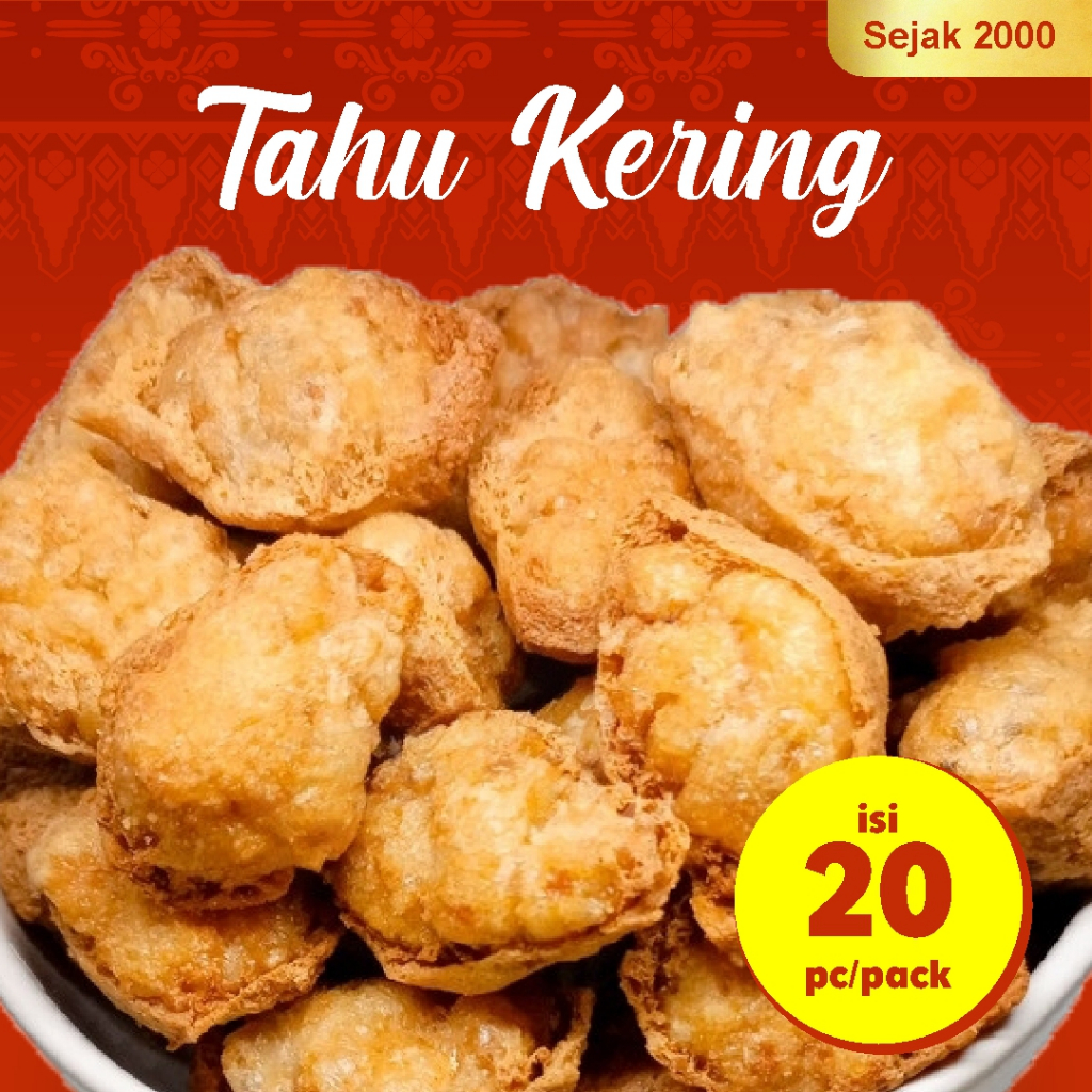 

TAHU KERING IKAN TENGGIRI ASLI BANDUNG TERMURAH (isi 20pc) - SEJAK TAHUN 2000
