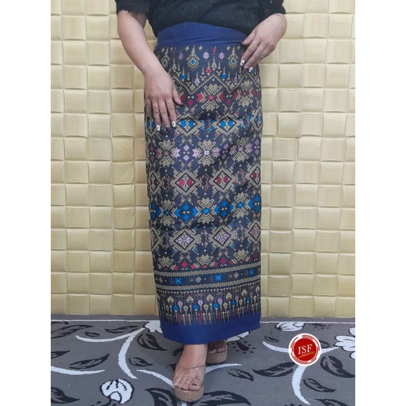 Rok Tenun Lilit Bangkok Rok Panjang Madam Rose