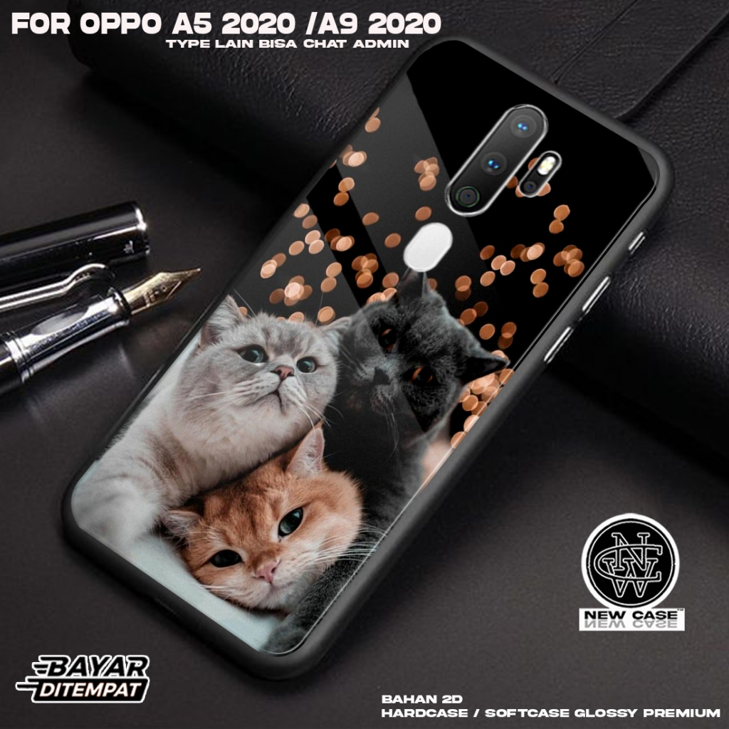 Case OPPO A5 2020 / OPPO A9 2020 - Casing Hp Terbaru 2023 Newcase [ CAT] Silikon Hp Mewah - Kesing H