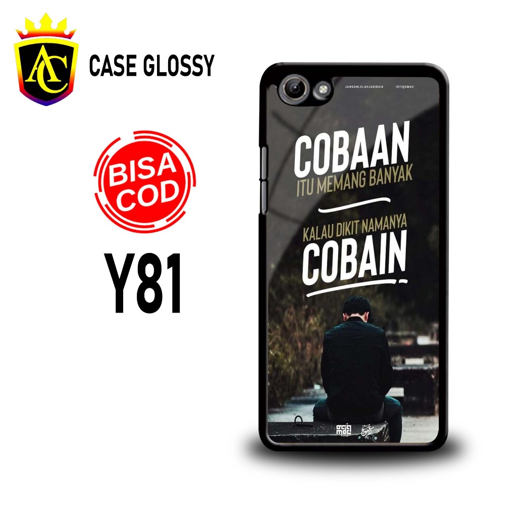 Case Vivo y81 Vivo y83 Vivo y93 Vivo y95 Vivo y91C Terbaru  - Hardcase 2d glossy - kesing hp - Hardc