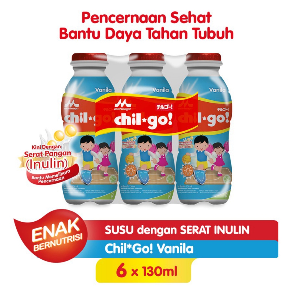 

CHIL GO Susu Vanila UHT - 6x130ml