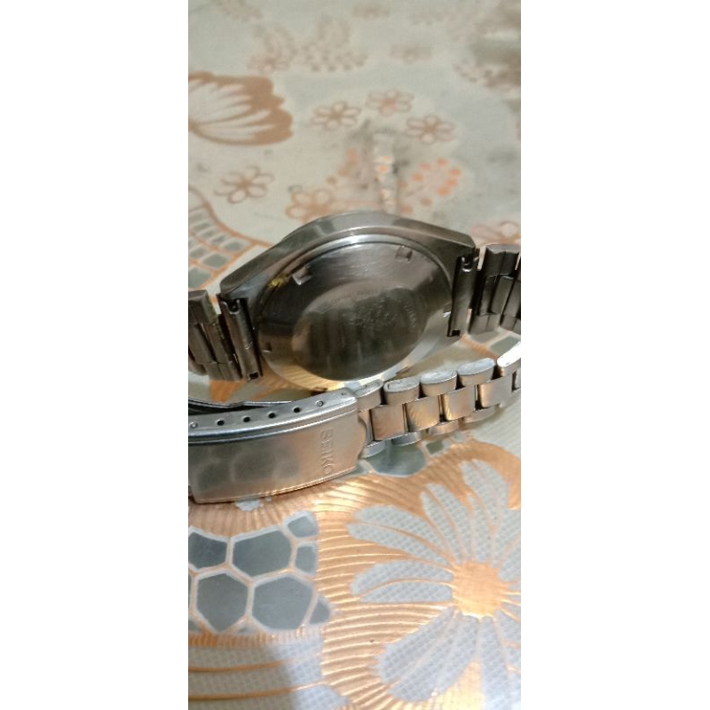 jam tangan  pria wanita Seiko 5 automatik full original luar dalam  bekas