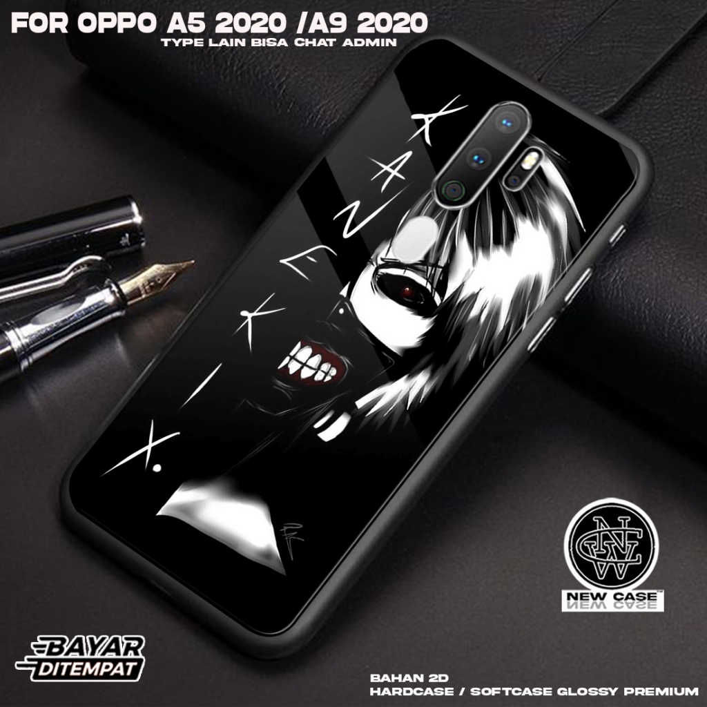 Case OPPO A5 2020 / OPPO A9 2020 - Casing Hp Terbaru 2023 Newcase [ KANEKI] Silikon Hp Mewah - Kesin