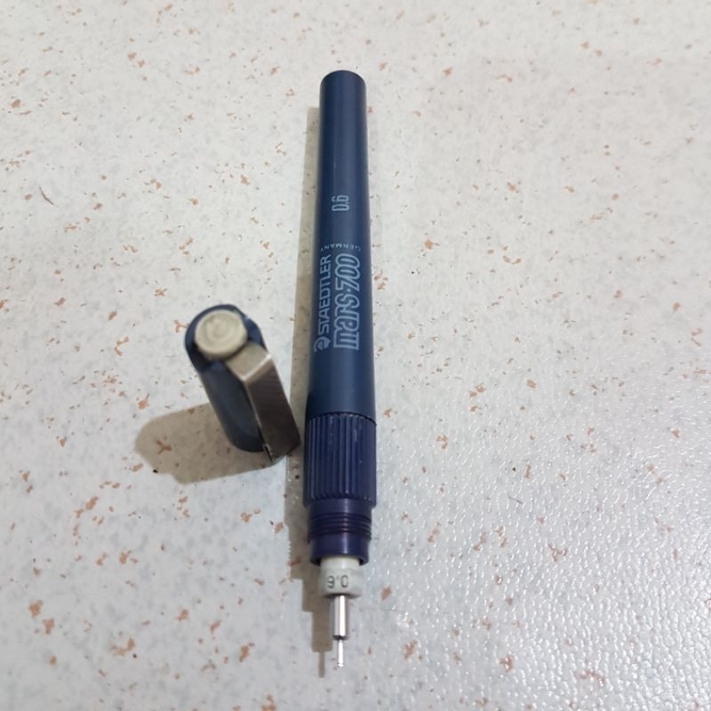 

Rapido Staedtler Mars 700 Jerman 0.6 pulpen teknik gambar versi Jadul